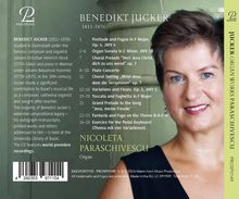 Prospero Logo. Benedict Jucker 1811–1876. Werktitel und Tracklist. NICOLETA PARASCHIVESCU. Gesicht einer Frau links unten.