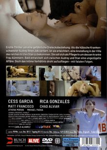 Erotik-Thriller über gefährliche Dreiecksbeziehung, Krankenschwester, Villa eines Arztes, ungezügelte Affäre, fatale Folgen.