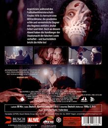 Argentinien 1978: Militärdiktatur entführt, foltert Gegner; Fataler Fehler entfesselt Chaos. Kombiniert Horror mit Politik.