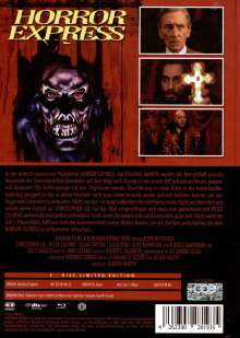 Horror Express (Blu-ray &amp; DVD im Mediabook), 1 Blu-ray Disc und 1 DVD