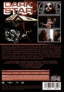 Dark Star (Blu-ray &amp; DVD im Mediabook), 1 Blu-ray Disc und 2 DVDs