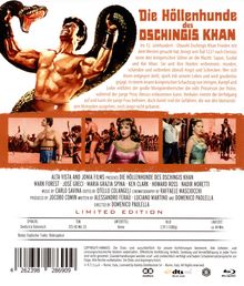 Die Höllenhunde des Dschingis Khan (Blu-ray), Blu-ray Disc