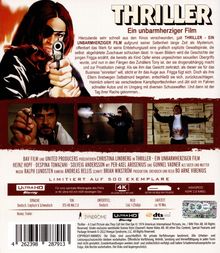 Thriller - Ein unbarmherziger Film (Festivalfassung) (Ultra HD Blu-ray), Ultra HD Blu-ray