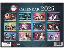 Wandkalender - Demon Slayer - Staffel 2 - 2025, Kalender