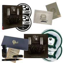 Opeth: The Last Will And Testament (180g) (White &amp; Dark Green Corona Vinyl) (45 RPM) (Boxset), 2 LPs, 1 CD und 1 Blu-ray Disc