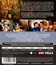 Texte: "Eine Welt ohne Erwachsene!", "Diese Science-Fiction-Serie...", "PIDAX FILM präsentiert: 'THE TRIBE'". Fotos von Jugendlichen.