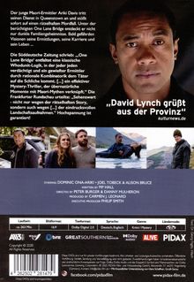 „David Lynch grüßt aus der Provinz“ 
Ein Maori-Ermittler entdeckt in Queenstown dunkle Geheimnisse. Unten: vier kleine Filmszenen.