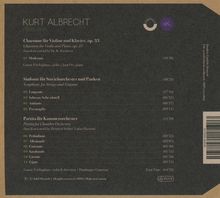 Kurt Albrecht (1895-1971): Symphonie für Streichorchester &amp; Pauken, CD