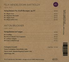 Felix Mendelssohn Bartholdy (1809-1847): Streichquintett Nr.2 op.87, CD