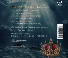 Benjamin Britten (1913-1976): Gloriana-Suite op.53a für Tenor &amp; Orchester (Deluxe-Edition im Hardcover), CD