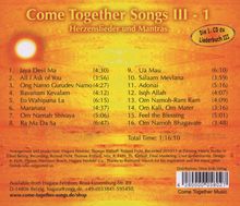 Hagara Feinbier: Come Together Songs III/1 CD, CD