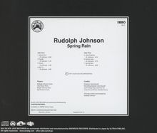 Rudolph Johnson: Spring Rain, CD