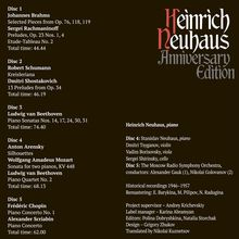 Heinrich Neuhaus - Anniversary Edition, 5 CDs