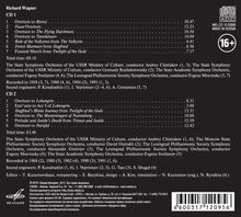 Richard Wagner (1813-1883): Ouvertüren &amp; Vorspiele, 2 CDs