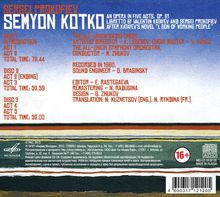Serge Prokofieff (1891-1953): Semyon Kotko op.81, 3 CDs