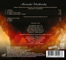 Alexander Tschaikowsky (geb. 1946): Konzert für Viola, Klavier &amp; Orchester "Etudes in Simple Tones", CD