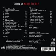 Mikhail Pletnev - Recital, 2 CDs