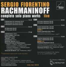 Sergio Fiorentino - Rachmaninoff, 6 CDs
