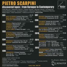Pietro Scarpini - Discovered Tapes from Baroque to Contemporary, 12 CDs