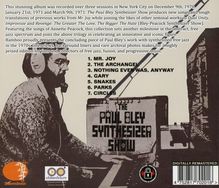 Paul Bley (1932-2016): The Paul Bley Sythesizer Show, CD