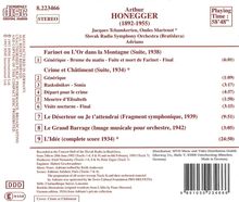 Arthur Honegger (1892-1955): Filmmusik, CD