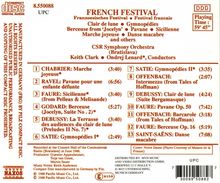 Französisches Festival, CD