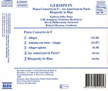 George Gershwin (1898-1937): Klavierkonzert in F, CD