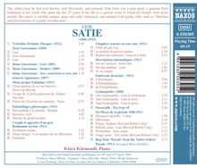 Erik Satie (1866-1925): Klavierwerke, CD