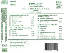 Serge Prokofieff (1891-1953): Leutnant Kije-Suite op.60, CD