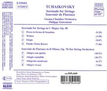 Peter Iljitsch Tschaikowsky (1840-1893): Serenade für Streicher op.48, CD