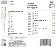 Wolfgang Amadeus Mozart (1756-1791): 25 Deutsche Tänze, CD