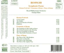 Ottorino Respighi (1879-1936): Fontane di Roma, CD