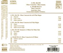 Carl Philipp Emanuel Bach (1714-1788): Oboenkonzerte Wq.164 &amp; 165, CD