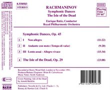 Sergej Rachmaninoff (1873-1943): Symphonische Tänze op.45 Nr.1-3, CD