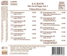 Johann Sebastian Bach (1685-1750): Die Kunst der Fuge BWV 1080 Vol.1, CD