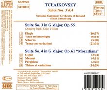 Peter Iljitsch Tschaikowsky (1840-1893): Suiten Nr.3 &amp; 4, CD
