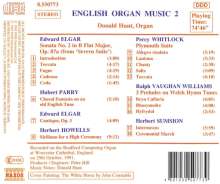 Englische Orgelmusik Vol.2, CD