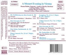 Wolfgang Amadeus Mozart (1756-1791): A Mozart Evening in Vienna, CD