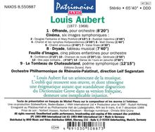Louis Aubert (1877-1968): Orchesterwerke, CD