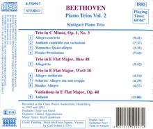 Ludwig van Beethoven (1770-1827): Klaviertrios Nr.3,9,10,12, CD