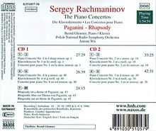 Sergej Rachmaninoff (1873-1943): Klavierkonzerte Nr.1-4, 2 CDs