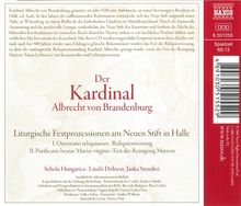 Der Kardinal Albrecht von Brandenburg, CD