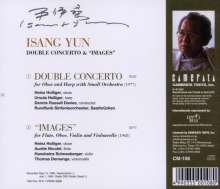 Isang Yun (1917-1995): Doppelkonzert für Oboe,Harfe &amp; Orchester, CD