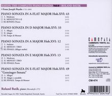 Joseph Haydn (1732-1809): Sämtliche Klaviersonaten Vol.4, CD