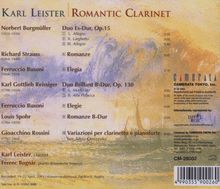 Karl Leister - Romantische Klarinette, CD