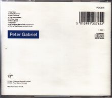 Trackliste: 1. Red Rain 2. Sledgehammer 3. Don't Give Up. Name: Peter Gabriel. Enthält Barcode und CD-Logo.