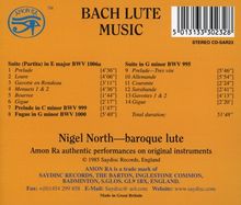 Johann Sebastian Bach (1685-1750): Lautenwerke BWV 995,999,1000,1006a, CD