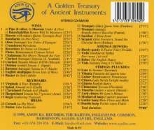 A Golden Treasury of Ancient Instruments, CD
