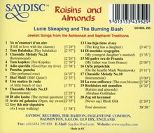 Sephardische Gesänge "Raisins and Almonds", CD