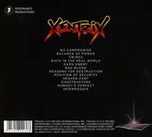 Xentrix: Shattered Existence, CD